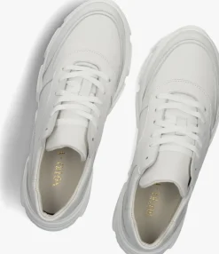 witte notre-v lage sneakers 04-91