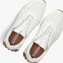 witte notre-v lage sneakers kronos-11