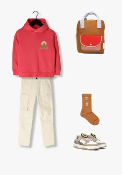 witte nubikk lage sneakers basket court jr