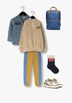 witte nubikk lage sneakers basket court jr