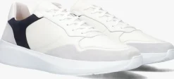 witte nubikk lage sneakers rock road wave