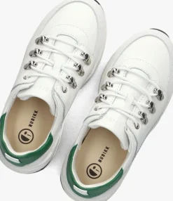 witte nubikk lage sneakers roque roman jr