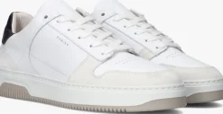 witte nubikk lage sneakers basket court