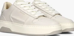witte nubikk lage sneakers basket cole