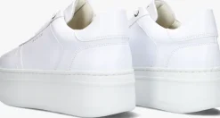 witte nubikk lage sneakers bayou platform