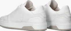 witte nubikk lage sneakers basket court