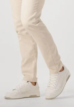 witte nubikk lage sneakers basket court