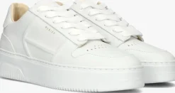 witte nubikk lage sneakers basket cole