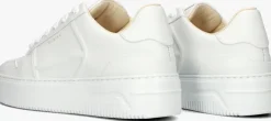 witte nubikk lage sneakers basket cole