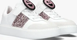 witte nubikk lage sneakers vince wing k