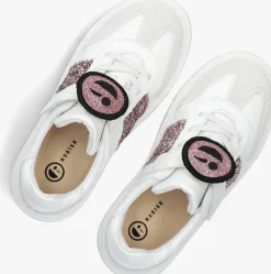 witte nubikk lage sneakers vince wing k