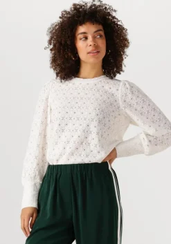 witte object sweater objlaila l/s re top noos
