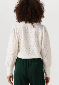 witte object sweater objlaila l/s re top noos