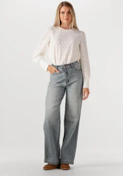 witte object sweater objlaila l/s re top noos