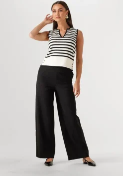 witte object top objviva re s/l knit top 138