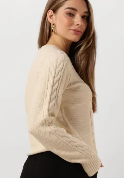 witte object trui objdoris re ls knit pullover