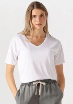 witte object t-shirt objannie re s/s v-neck top