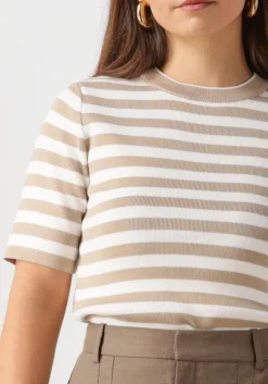 witte object t-shirt objester s/s new knit pullover