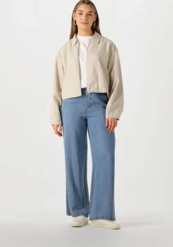 witte object t-shirt objgima 2/4 oversize t-shirt