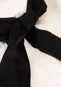 witte object vest objparvi sateen bow knit cardigan