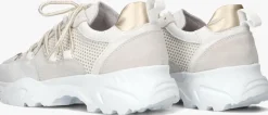 witte omoda lage sneakers alicia 402-b