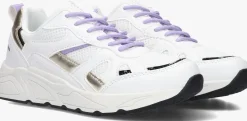 witte omoda lage sneakers jazz