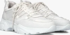 witte omoda lage sneakers alicia 402-g