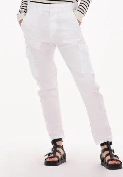 witte penn & ink cargobroeken s22t776ltd 443ltd