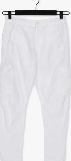 witte penn & ink cargobroeken s22t776ltd 443ltd