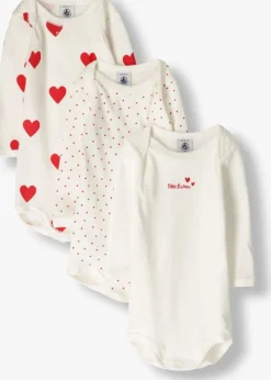 witte petit bateau rompers 3 bodies us ml