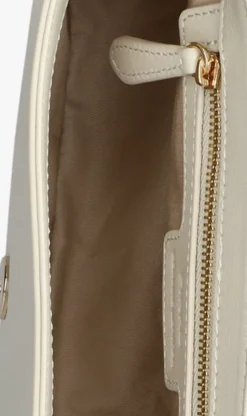 witte pinko schoudertas saddle mini