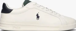 witte polo ralph lauren lage sneakers heritage court ii