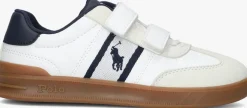 witte polo ralph lauren lage sneakers heritage court lll ez t-toe