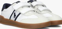 witte polo ralph lauren lage sneakers heritage court lll ez t-toe