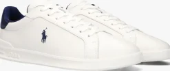 witte polo ralph lauren lage sneakers heritage court ii