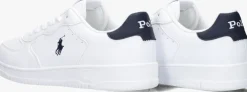 witte polo ralph lauren lage sneakers masters court
