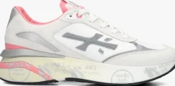 witte premiata lage sneakers moerun-d