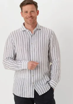 witte profuomo klassiek overhemd shirt x-cutaway linen