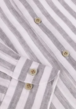 witte profuomo klassiek overhemd shirt x-cutaway linen