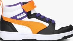 witte puma hoge sneakers rebound v6 mid