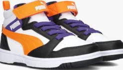 witte puma hoge sneakers rebound v6 mid