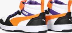 witte puma hoge sneakers rebound v6 mid