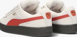 witte puma lage sneakers suede xl jr