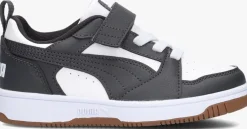 witte puma lage sneakers rebound v6 lo ps