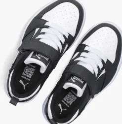 witte puma lage sneakers rebound v6 lo ps