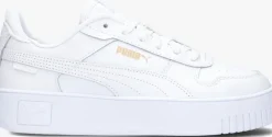 witte puma lage sneakers carina street
