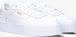 witte puma lage sneakers carina street