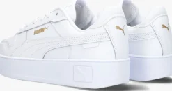 witte puma lage sneakers carina street