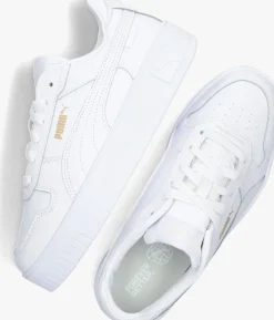 witte puma lage sneakers carina street