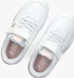 witte puma lage sneakers caven 2.0 holo ac